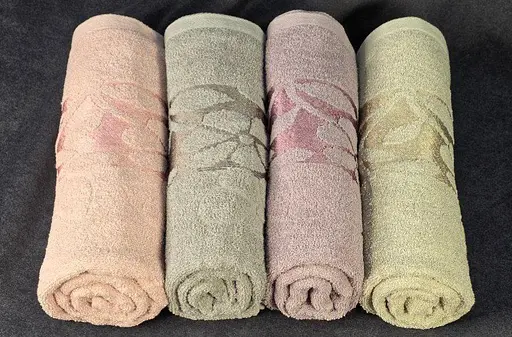 Набор из 8 махровых полотенец 90x50 см для лица X-194-192, плотное махровое полотенце для лица, разные цвета - фото 5