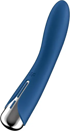 Вібратор Satisfyer Spinning Vibe 1 17.5 см синій - фото 3