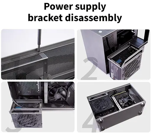 Корпус PcCooler MINI I100G PRO MESH сірий (MINI I100G PRO MESH) Без БЖ - фото 7