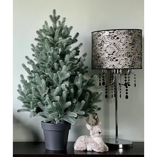 Ялинка Hvoya Traditional лита в горщику 90 см блакитна новинка - фото 4