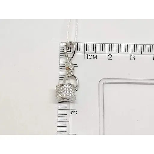 Срібна підвіска Срібний рай з фіанітами. 1112 097157 - фото 5