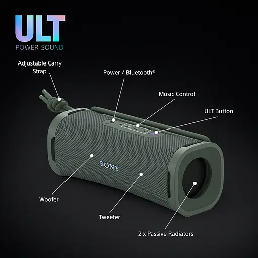 Акустична система Sony ULT Field 1 Зелений - фото 7
