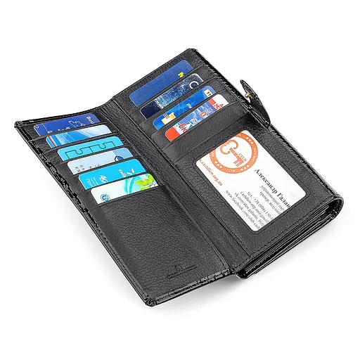 Кожаный женский кошелек (S9001A) ST Leather 17.5х9х3.5 см acs0015540 - фото 5