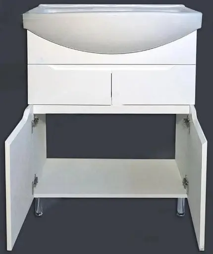 Тумба підлогова ПіК Альба Т5 під раковину Cersanit Cersania 60 см Білий 30412 - фото 4