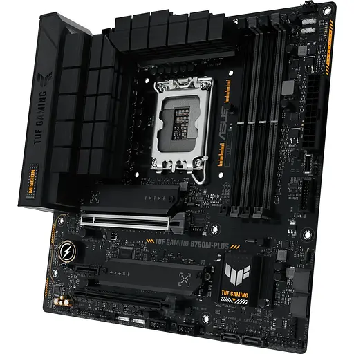 Материнская плата ASUS TUF GAMING B760M-PLUS (TUF GAMING B760M-PLUS) (Socket 1700, Intel B760, Micro-ATX) - фото 2