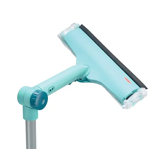 Швабра для вікон та дзеркал з телескопічною ручкою та шарніром Leifheit 110-190 см (51120) - фото 7