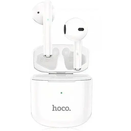 Блютуз Стерео Гарнитура Hoco EW19 Plus, 30/250 mAh, 4h Белый