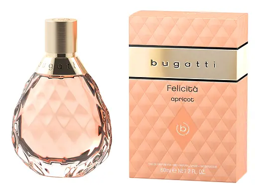 Парфумована вода для жінок Felicita Apricot Bugatti 60 мл - фото 1