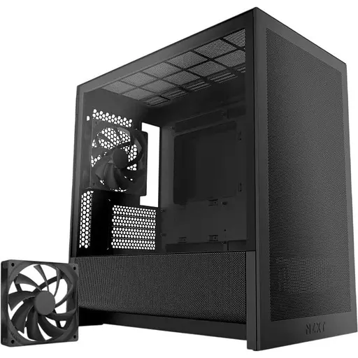 Корпус NZXT H3 Flow Black (CC-H31FB-01) [146843] - фото 2