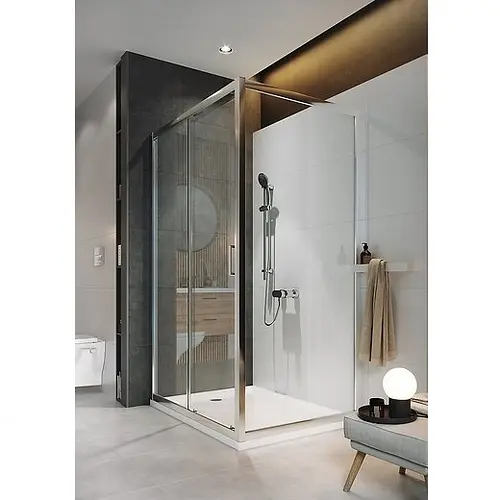 Душова кабіна Cersanit Zip 120x90 S154-004, прозорий, хром - фото 3