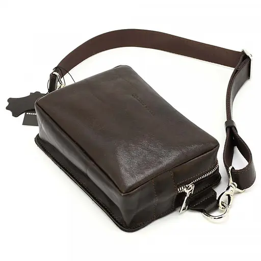 Чоловіча шкіряна бананка GRANDE PELLE sum0026729 - фото 16