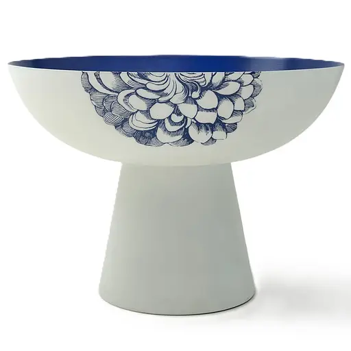 Фруктовница MBM HOME Элизиум железная принт глубокий синий 300х300х200 мм (BD-03 PRINT/DEEP BLUE) - фото 1