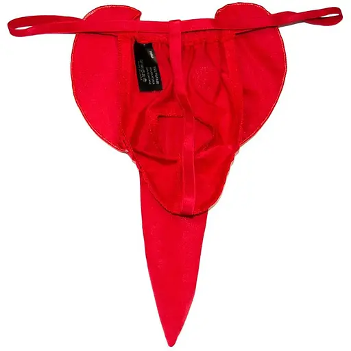 Мужские эротические трусы JSY Слоник Red - фото 2