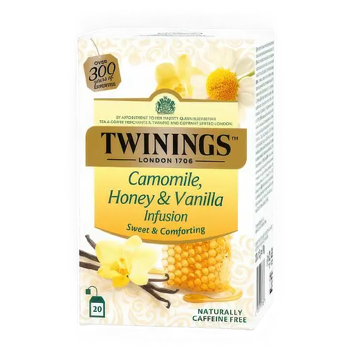 Чай Twinings травяной ромашка мед и ваниль в пакетиках 30 г (20 шт. х 1.5 г)