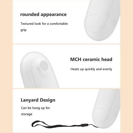 USB-перезаряжаемое тепловое импульсное устройство против зуда, электронная палочка для снятия зуда на открытом воздухе - фото 7