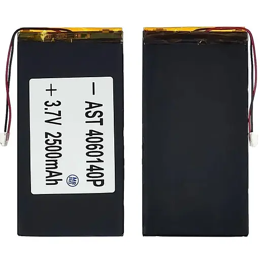 Акумулятор 3065125P універсальний з контролером, 3 х 65 х 125 мм (2500 mAh)/ для планшета