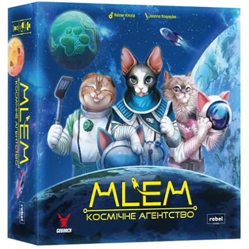 Настольная игра Geekach Games MLEM. Космическое агентство (MLEM: Space Agency) (укр.) (GKCH214ml) - фото 1