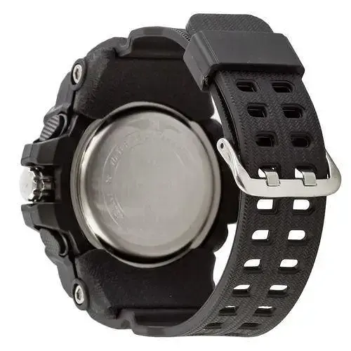 Чоловічий наручний годинник Skmei Disel 1283 (Чорний з синім) - фото 5