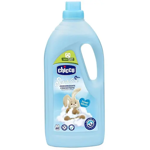 Пом'якшувач тканин Chicco Sensitive Sweet Talcum 1.5 л (67294.21)