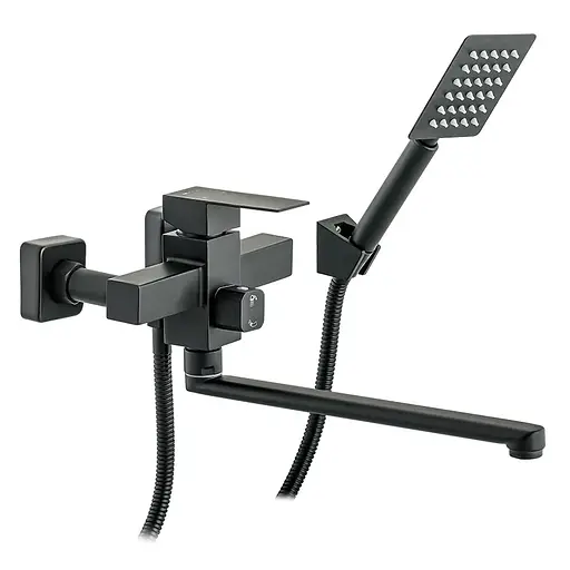 Змішувач для ванни Mixxus KUB-006 black MI2811 Чорний матовий - фото 1