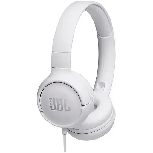 Навушники з мікрофоном JBL T500 White (JBLT500WHT) - фото 4