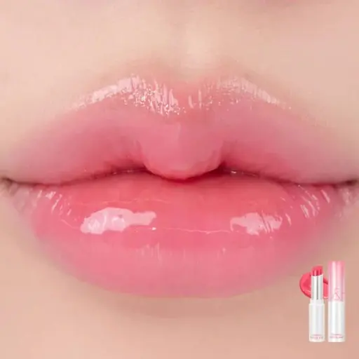 Глянцевий бальзам для губ Glasting Melting Balm 02 Lovey Pink Rom&nd 3,5 г - фото 2