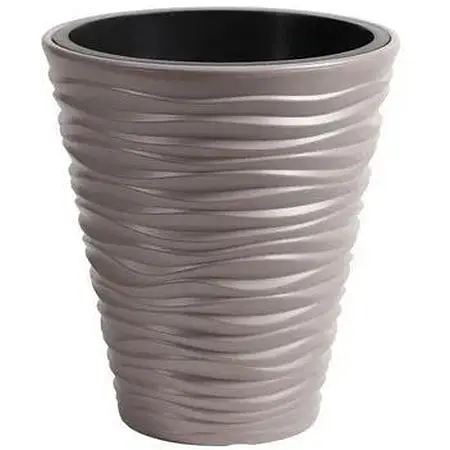 Горшок с кашпо для растений Prosperplast Sand - бежевый, 11/21 л