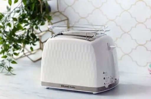 Тостер Russell Hobbs 26060-56 Honeycomb White - фото 7