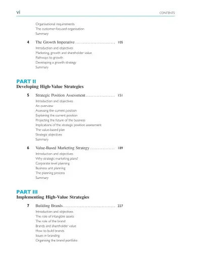 Value-based Marketing: Marketing Strategies for Corporate Growth and Shareholder Value (2nd Edition) - фото 3