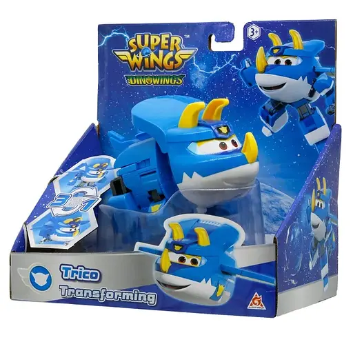 Ігрова фігурка-трансформер Super Wings Transforming Тріко (Trico) 12.5 см (EU790242) - фото 5