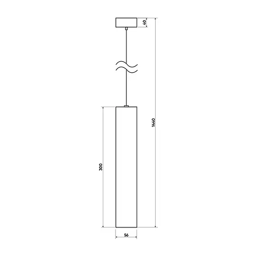 Підвісний світильник Skarlat PD6801-300 WH - фото 3