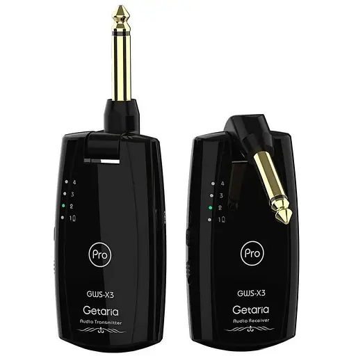 Бездротовий приймач Getaria Pro для гітари із супер низькою затримкою для бас-гітари