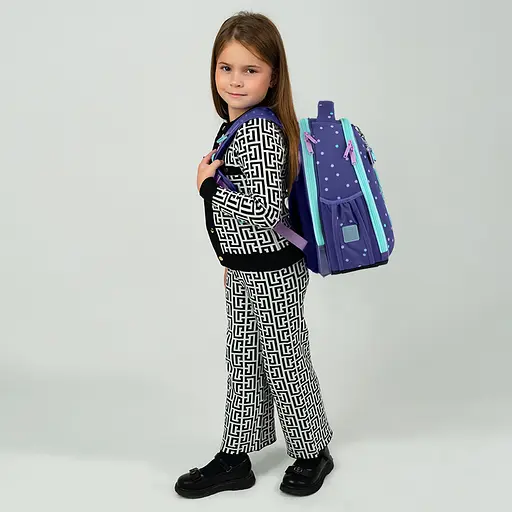 Рюкзак Kite Education каркасний 555 Be Friends Фіолетовий (K26-555S-3) - фото 19