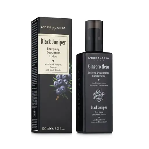 Лосьон-дезодорант Черный Можжевельник L'ERBOLARIO 100 мл - фото 1