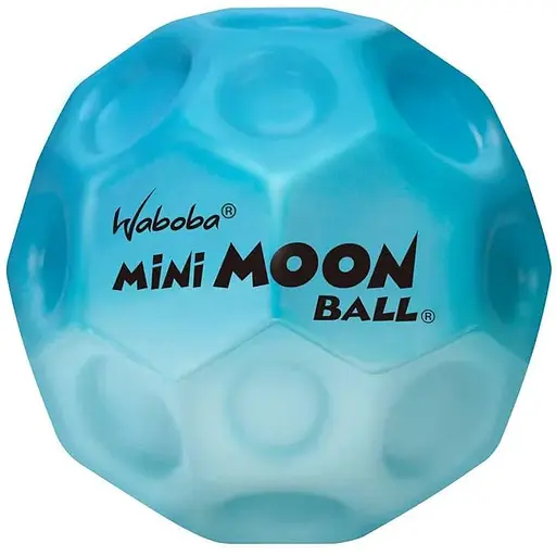 Мяч Waboba Mini Moon 5 см голубой (2986096052902) - фото 1