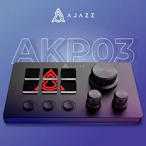 Контролер для стримінгу Ajazz AKP03E USB Black (AKP03E-B) - фото 6