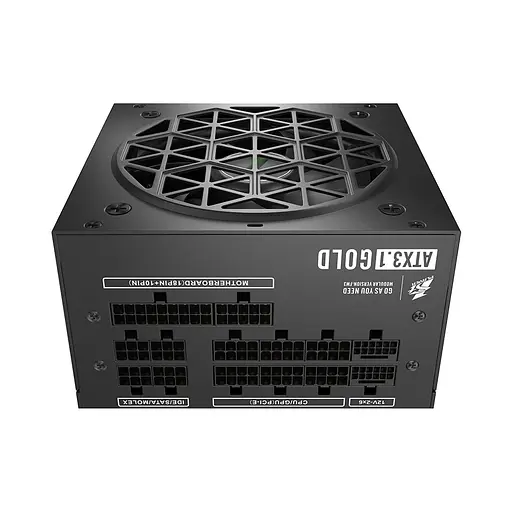 Блок живлення 1stPlayer HA-1000BA4 1000W ATX 3.1 80+ Gold (NGDP-GLD-1000-BK-EU) - фото 4