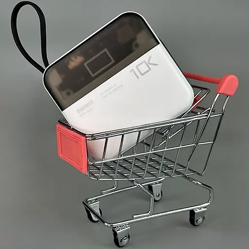 Павербанк Remax RPP-602 / 10000 мАч / до 22.5 Вт / USB-A, USB-C, Lightning / PD+QC / С кабелем / Білий - фото 7