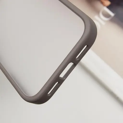 Чохол Epik TPU+PC Metal Buttons для Apple iPhone 16 Pro 6.3 Сірий - фото 5