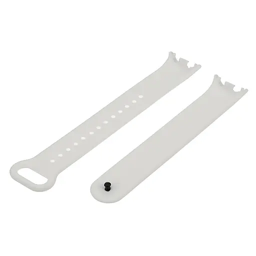 Силиконовый ремешок для Xiaomi Mi Band 8, 02 белый - фото 2