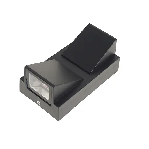 Подсветка Brille LED фасадная IP65 AL-224/2х3W NW COB BK