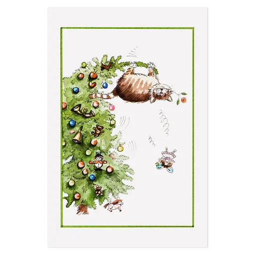 Листівка "Кіт-бешкетник"