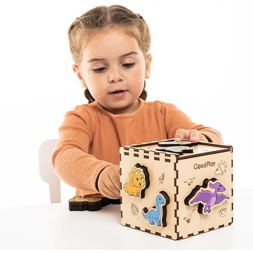 Кубик-сортер GoodPlay ДиноСвіт (CUB-4-010) - фото 9