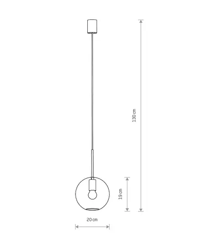 Підвісний світильник Nowodvorski 7848 Sphere M - фото 3