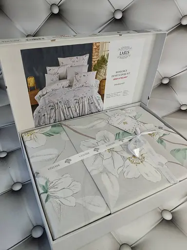 Комплект постільної білизни Belizza Laris Євро Різнобарвний 000230436 - фото 4