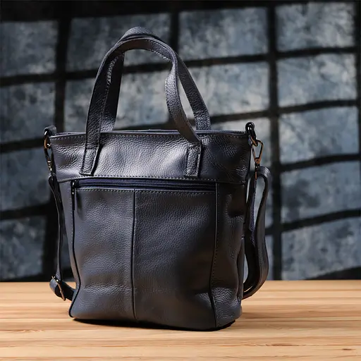 Женская сумка Vintage из натуральной кожи 22.5х25х12 см sum0027618 - фото 10