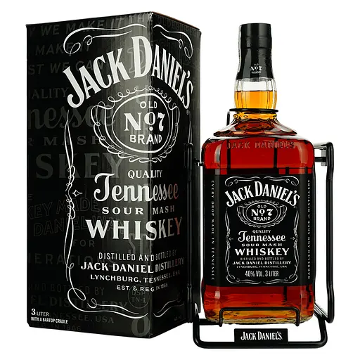 Віскі Jack Daniel's Tennessee Old No.7, 40%, 3 л