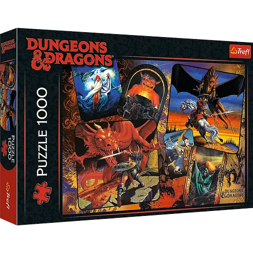 Пазл Підземелля і дракони - 1000 шт. TREFL 10739