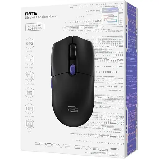Миша Proove Rate Special Edition Black/Purple (CMRTWRS03001) [139418] - фото 6