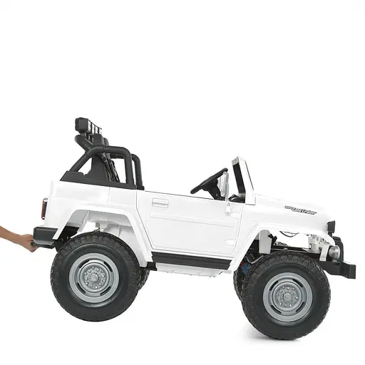 Электромобиль детский Bambi Toyota M 4968EBLR-1 24V с пультом управления Белый - фото 4